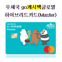 우체국 go캐시백글로벌 하이브리드