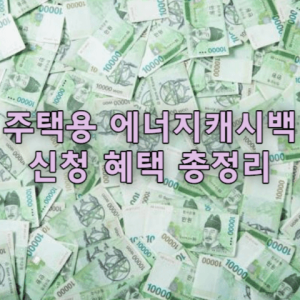 주택용 에너지캐시백
