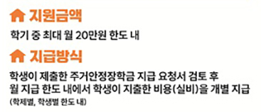 주거안정장학금