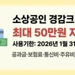 소상공인 경감크레딧