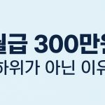 월급 300만원