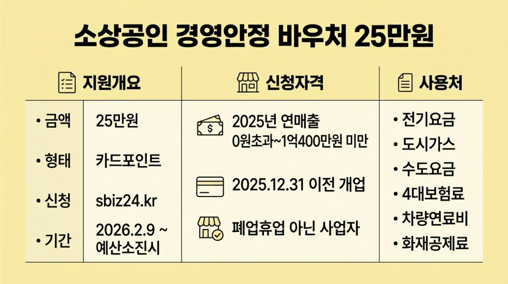 소상공인 도약지원금
