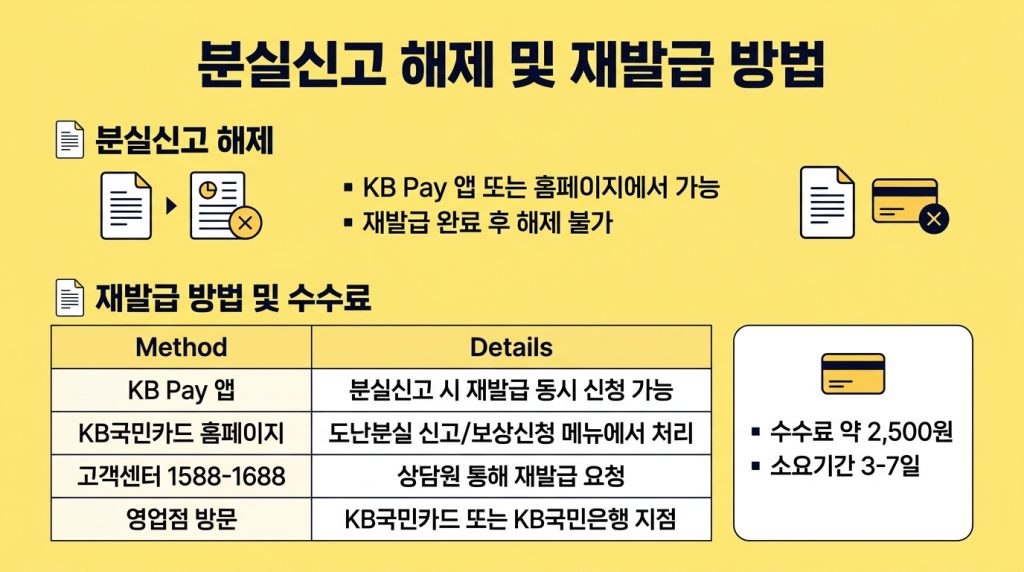 국민카드 분실신고
