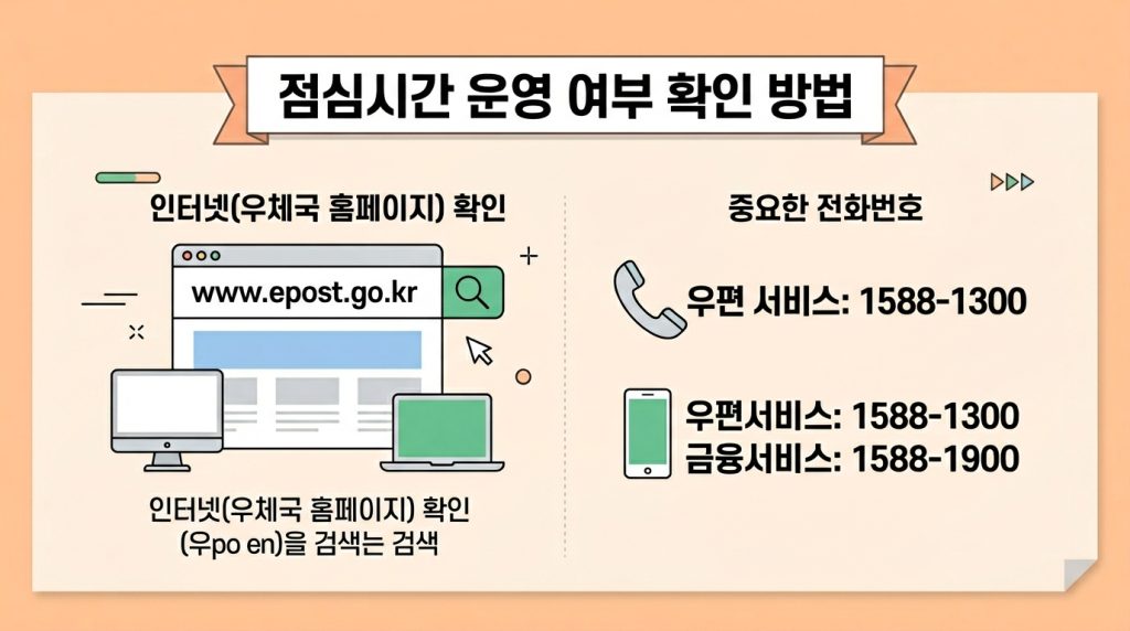 우체국은행 영업시간