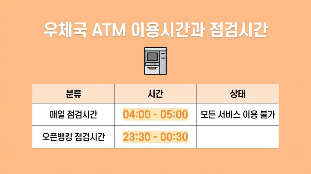 우체국은행 영업시간