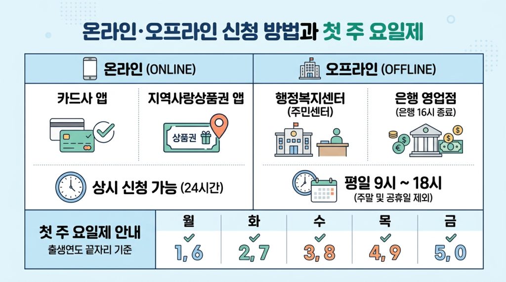 고유가피해지원금 신청 기간 지급 시기