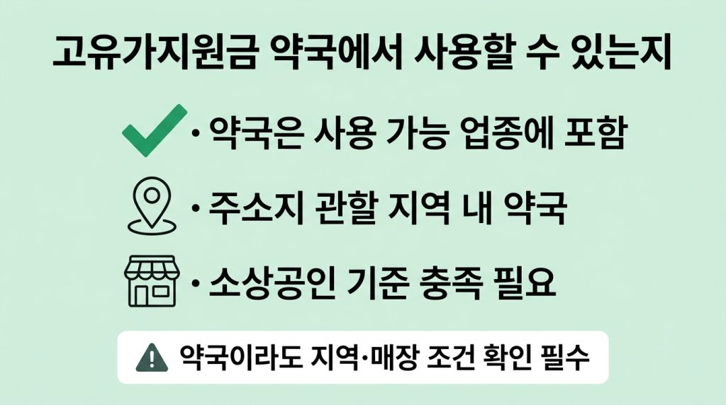 고유가지원금 약국