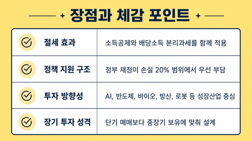 국민성장펀드 소득공제 혜택 단점