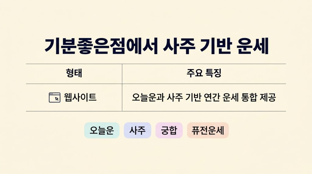 생년월일 운세