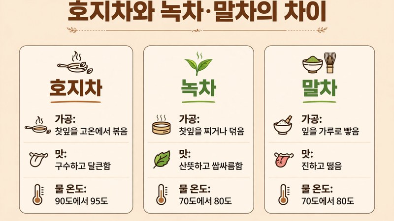 호지차 호지차 뜻과 유래