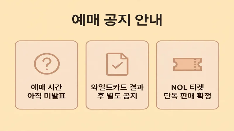 준플레이오프 예매 공지가 아직 없는 이유