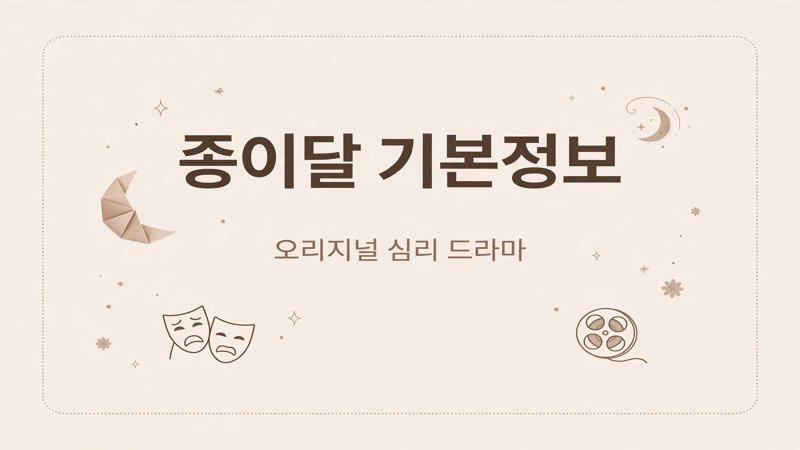 종이달 기본정보