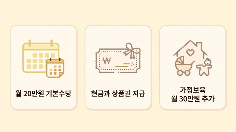 2027 출산지원금 아동기본수당 안내