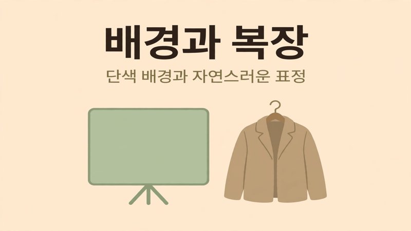 운전면허증 사진 배경과 복장 안내