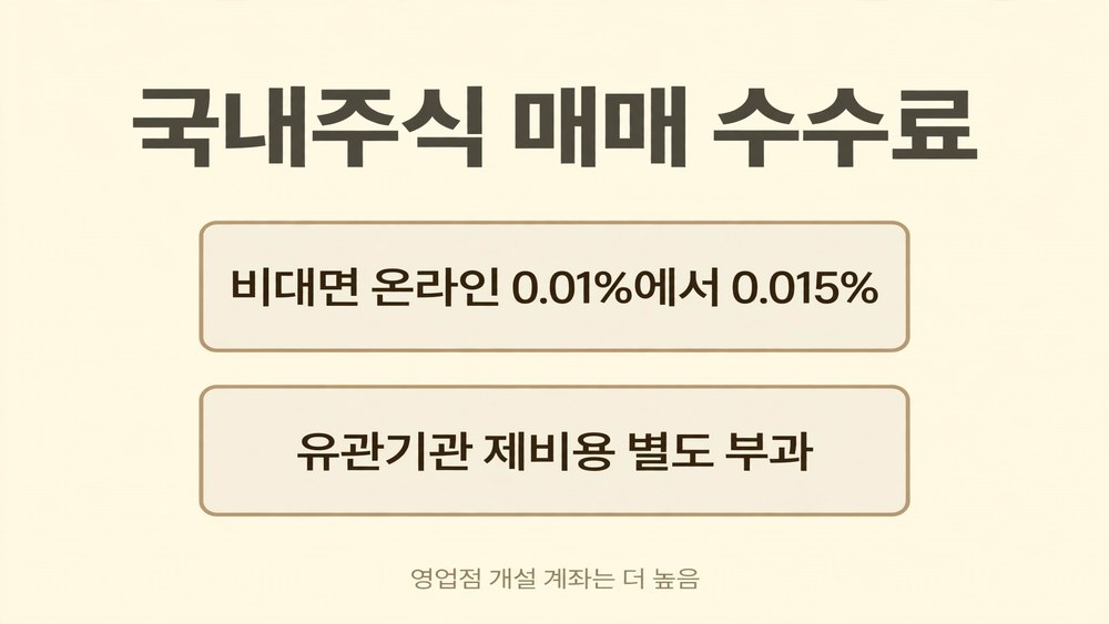 신영증권 수수료 - 신영증권 국내주식 매매 수수료