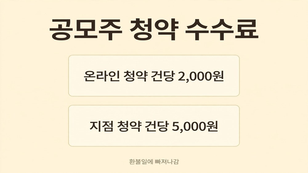 신영증권 수수료 - 신영증권 공모주 청약 수수료