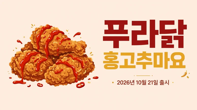푸라닭 홍고추마요 신메뉴, 2026년 10월 21일 출시