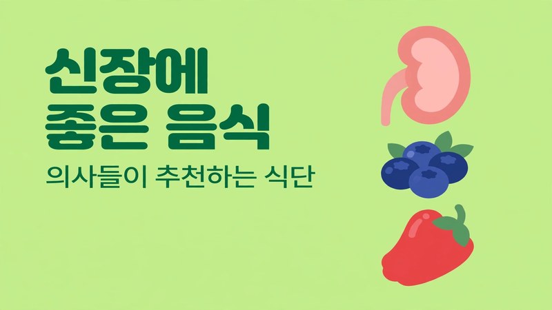 신장에 좋은 음식 7가지 대표 이미지